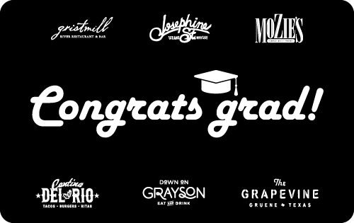 Congrats Grad Black